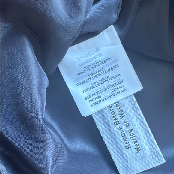 J. Crew Navy Belted Midi Dress - NWT - Picture 7 of 7